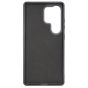 Brilliance LUX Samsung S25 Ultra Matte Magnetic TPU+PC+PU leather Phone Case Black