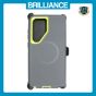 Brilliance HEAVY DUTY Samsung S25 Ultra (Pro Series) + Magnetic Case Dark Gray + Green