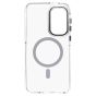 Brilliance LUX Samsung S25 FE Clear Magnetic Hybrid TPU + Acrylic Phone Case Gray