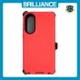 Brilliance HEAVY DUTY Samsung S25 FE (Pro Series) Case Red Black