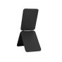 TRUSMI CF07 Series PU Magnetic Triangle Stand Card Holder Black
