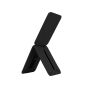 TRUSMI CF07 Series PU Magnetic Triangle Stand Card Holder Black