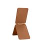 TRUSMI CF07 Series PU Magnetic Triangle Stand Card Holder Brown