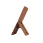TRUSMI CF07 Series PU Magnetic Triangle Stand Card Holder Brown