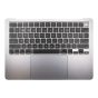 MacBook Air 13" (A2681 / Mid 2022) Top Case Assembly With Battery And Keyboard (Space Gray)