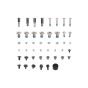 MacBook Air 13" Retina (A2179) Full Set Small Metal Bracket And Screw Set