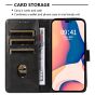 Brilliance LUX Samsung S23 Book Flip Soft PU Leather Wallet with Card Pockets Case Black