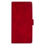 Brilliance LUX iPhone 6P/7P/8P Flip Premium PU Leather Wallet Business Style with Card Pockets Case Red