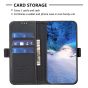 Brilliance LUX Samsung S21 Ultra Flip Book PU Leather Wallet  Holder & Stand with Card Pockets Case Black
