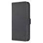 Brilliance LUX iPhone XS Max Flip Book PU Leather Wallet Holder & Stand with Card Pockets Case Black