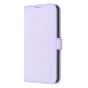 Brilliance LUX Samsung S23 Flip Book PU Leather Wallet  Holder & Stand with Card Pockets Case Light Purple