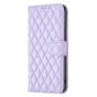 Brilliance LUX iPhone 15 Pro Max Flip Book PU real Leather Wallet Holder & Kickstand with Card Pockets Case Purple