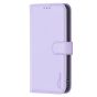 Brilliance LUX iPhone X/XS Flip Book PU Genuine Leather Detachable Strong Magnetic Wallet with Card Pockets Case lavender