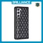 Brilliance LUX Samsung S23 Flip PU Leather Holder Slots Magnetic Wallet with Card Pockets Case Black