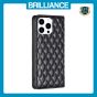 Brilliance LUX iPhone 16 Pro Flip PU Leather Holder Slots Magnetic Wallet with Card Pockets Case Black