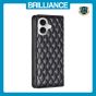 Brilliance LUX iPhone 16 Plus Flip PU Leather Holder Slots Magnetic Wallet with Card Pockets Case Black