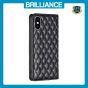 Brilliance LUX iPhone XS Max Flip PU Leather Holder Slots Magnetic Wallet with Card Pockets Case Black