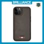 Brilliance LUX iPhone 14 Pro Max TPU PC Leather Scratch Proof Hybrid Case Green