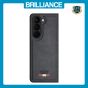 Brilliance LUX Samsung Fold5 TPU PC Leather Scratch Proof Hybrid Case Blue