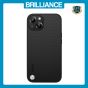 Brilliance LUX iPhone 11 Pro Max PC Carbon Fiber Leather with folding Case Black