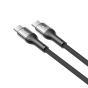 TRUSMI CA47-11 60W Type C to Type C LED Aluminum Alloy Braided Cable