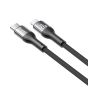 TRUSMI CA46-11 27W Type C to iPhone LED Aluminum Alloy Braided Cable
