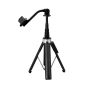 TRUSMI SF01-01 360° Rotating Bluetooth Selfie Stick Anti-Shake Stabilizer, Tripod Mount, Black