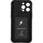 Brilliance LUX iPhone 15 Pro Thunder big window Case Black