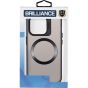 Brilliance LUX iPhone 15 Pro Lens holder transparent CD pattern Case Black