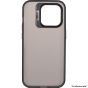Brilliance LUX for Iphone 15 Pro Max  Lens holder transparent case Black
