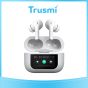 TRUSMI Semi-In-ear multifunctional wireless Headphones with LED screen White