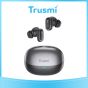 TRUSMI ANC+ENC Dual Mic True Wireless Headphones Black