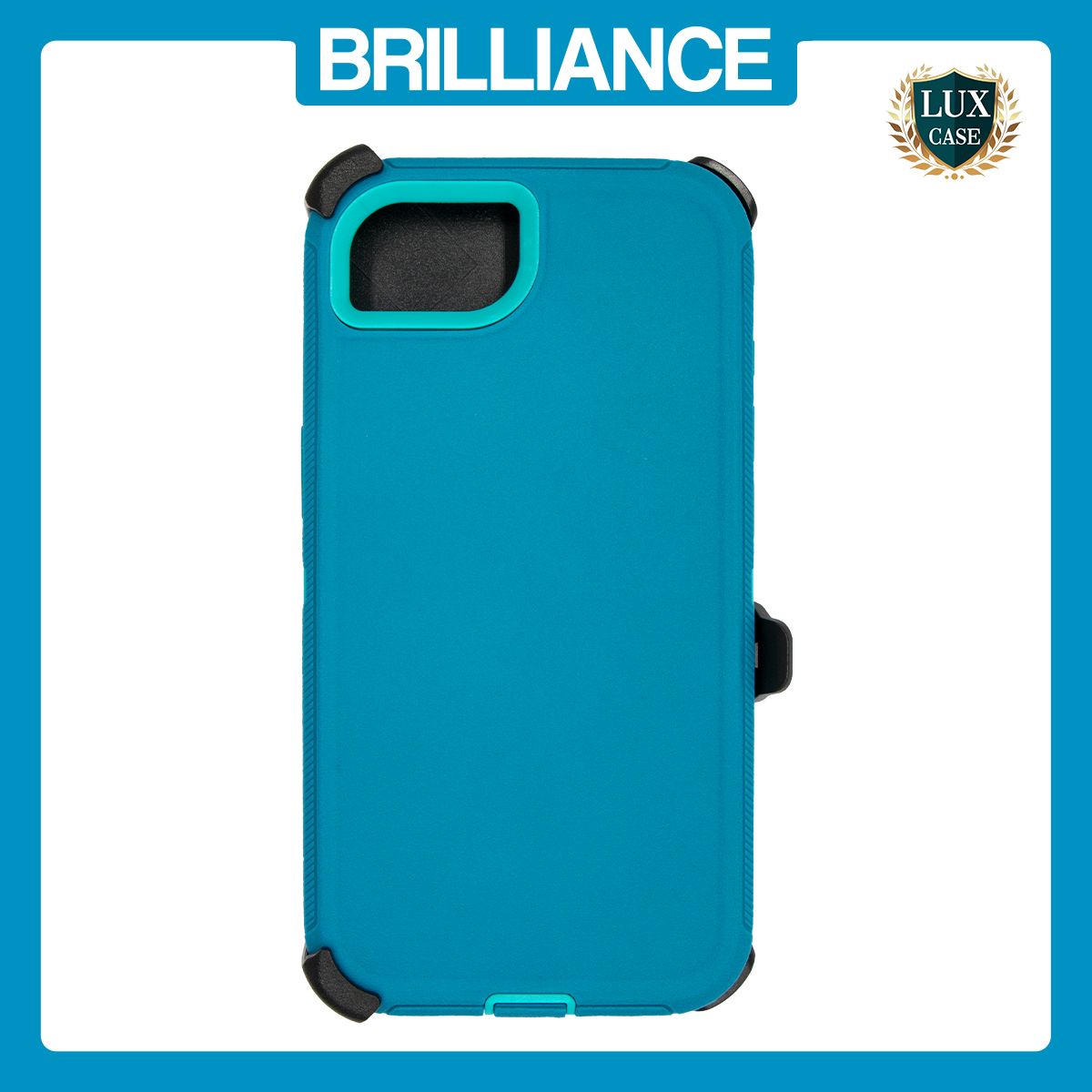 Brilliance HEAVY DUTY iPhone 16E (Pro Series) Case Light Blue