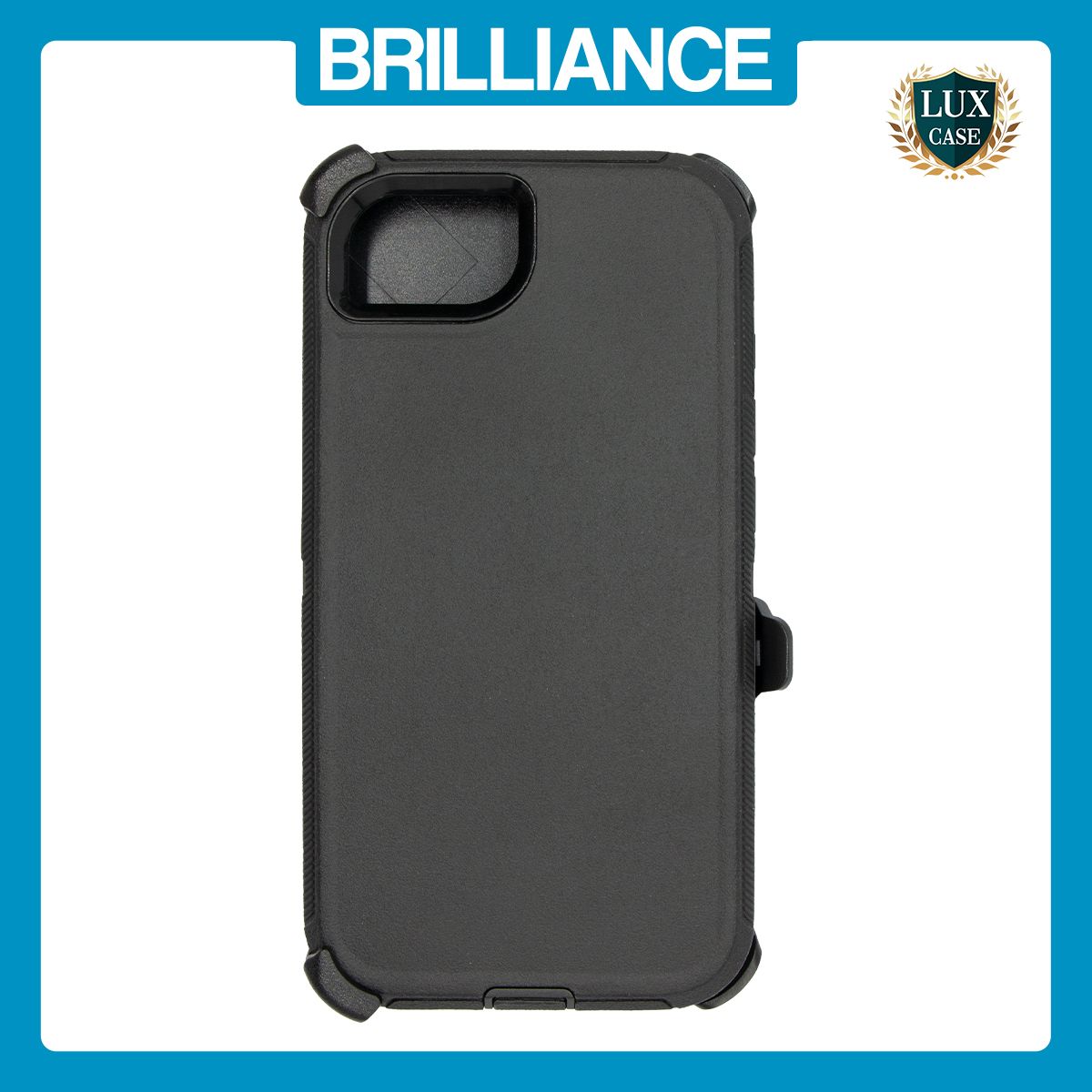 Brilliance HEAVY DUTY iPhone 16E (Pro Series) Case Black