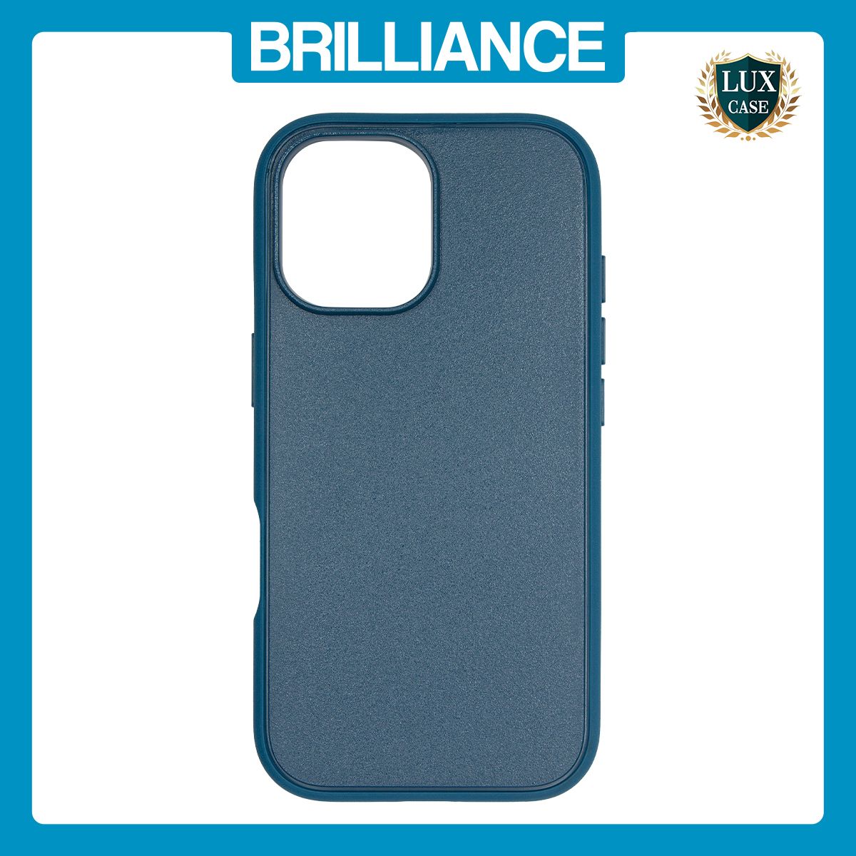 Brilliance HEAVY DUTY iPhone 17 Slim Series Case Navy Blue