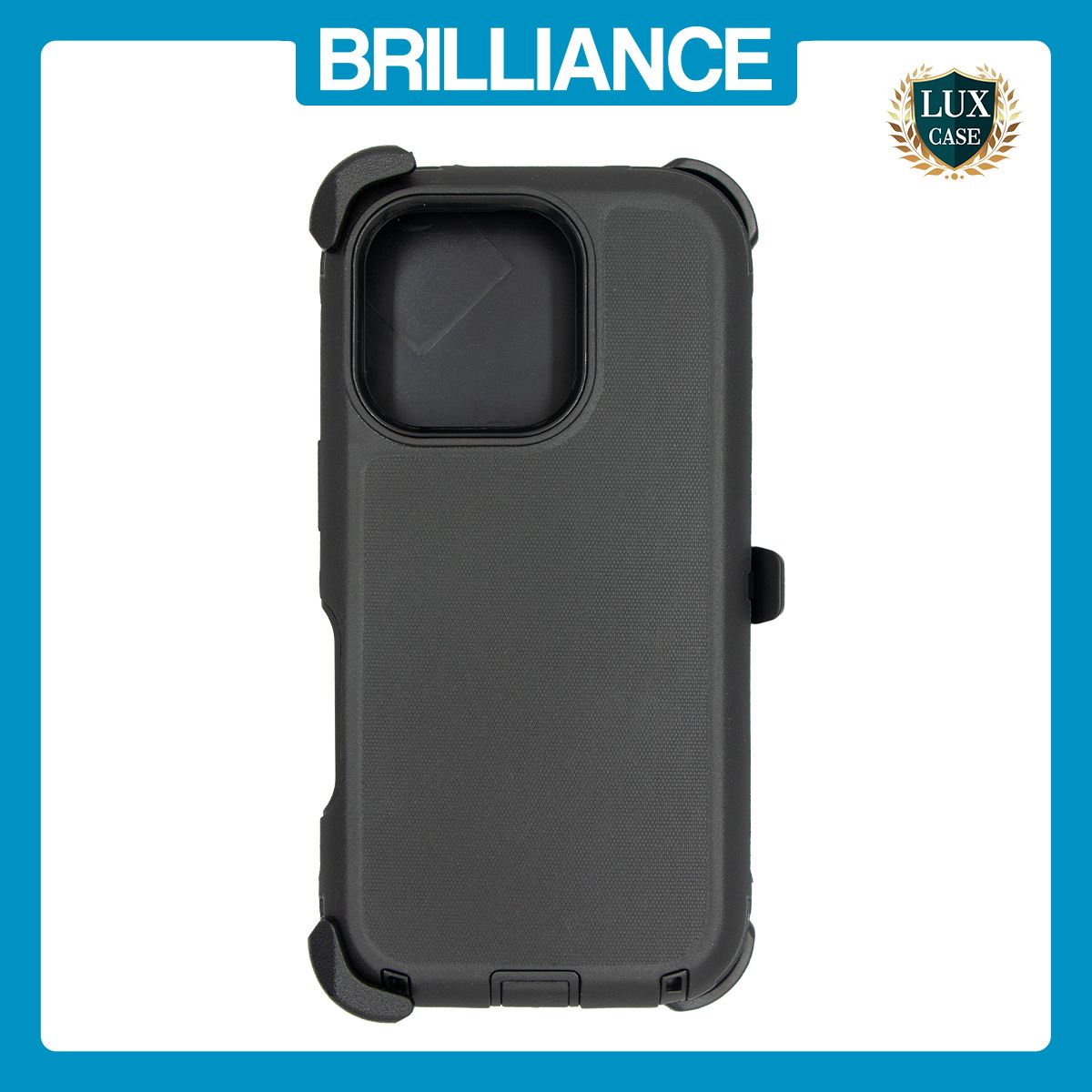 Brilliance HEAVY DUTY iPhone 17 (Pro Series) Case Black