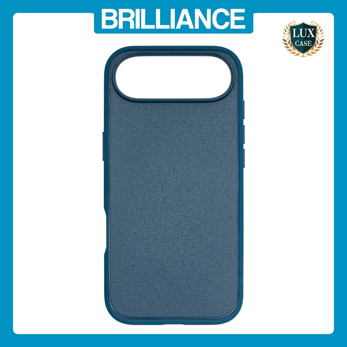 Brilliance HEAVY DUTY iPhone 17 Air Slim Series Case Navy Blue