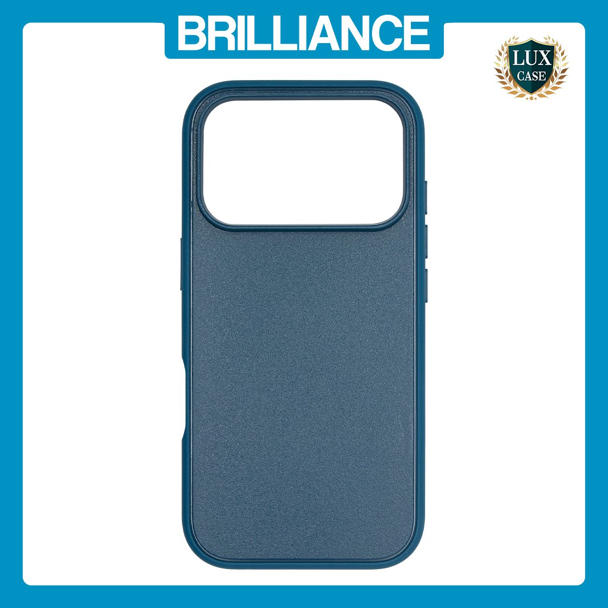 Brilliance HEAVY DUTY iPhone 17 Pro Slim Series Case Navy Blue