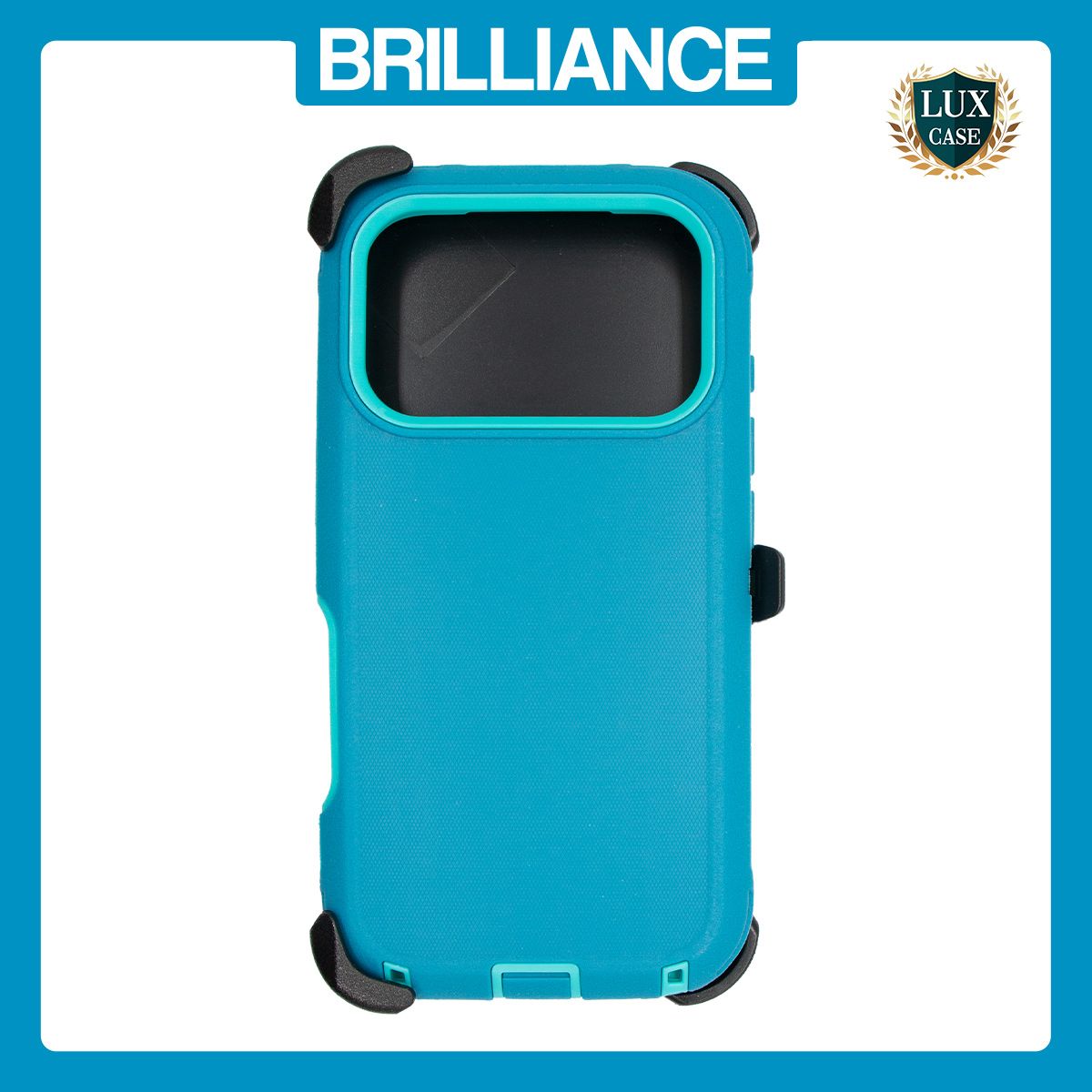 Brilliance HEAVY DUTY iPhone 17 Pro (Pro Series) Case Light Blue