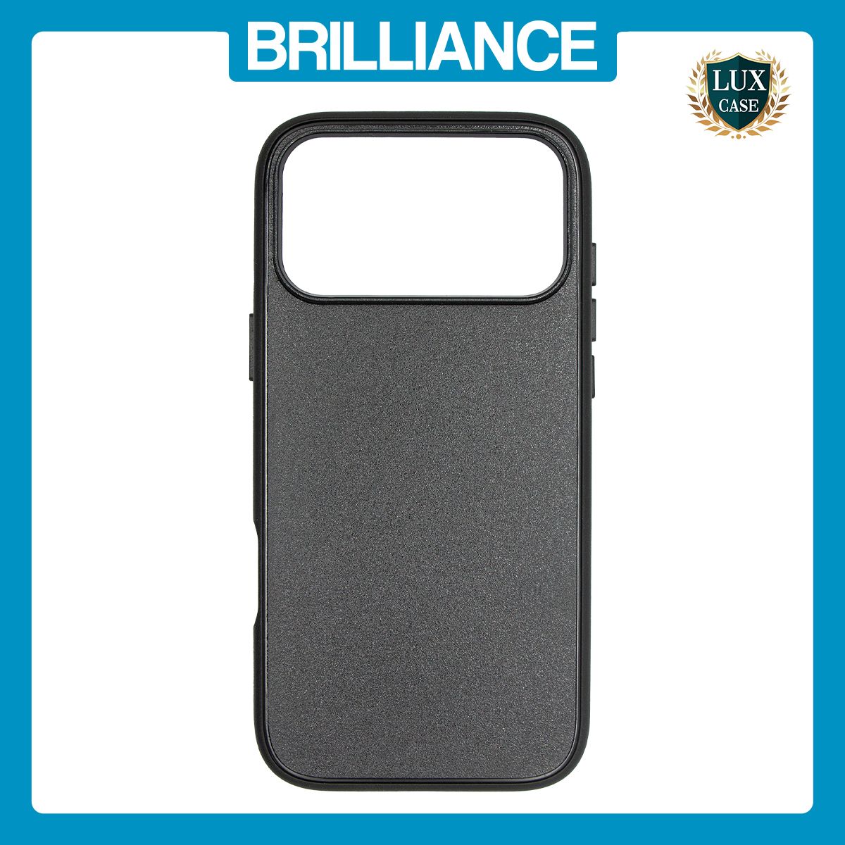 Brilliance HEAVY DUTY iPhone 17 Pro Max Slim Series Case Black