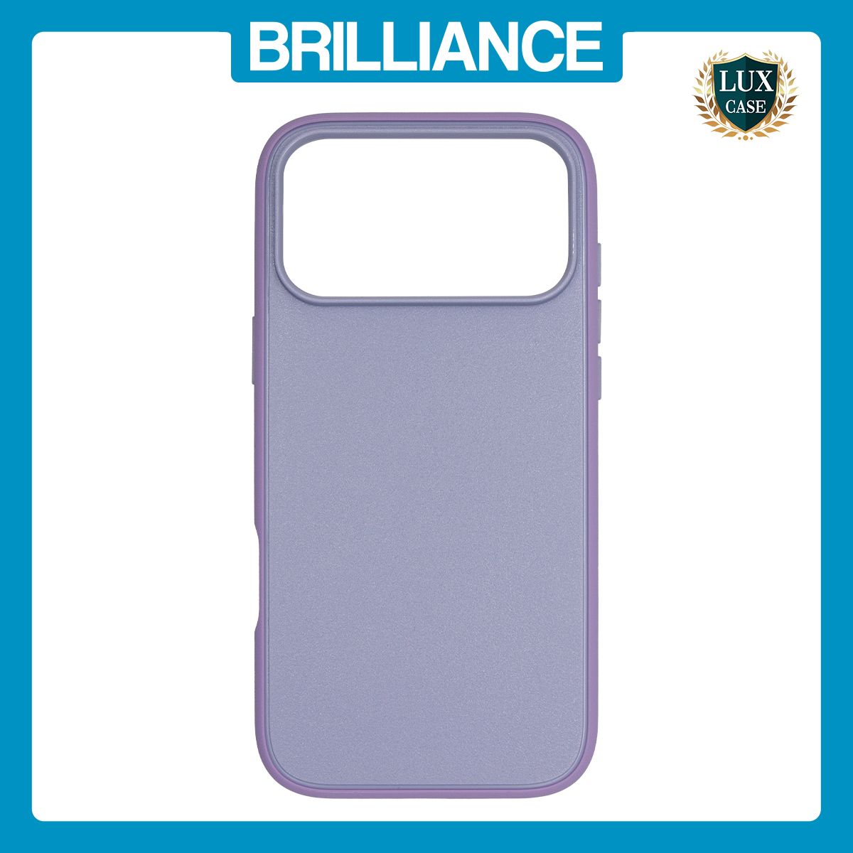 Brilliance HEAVY DUTY iPhone 17 Pro Max Slim Series Case Purple