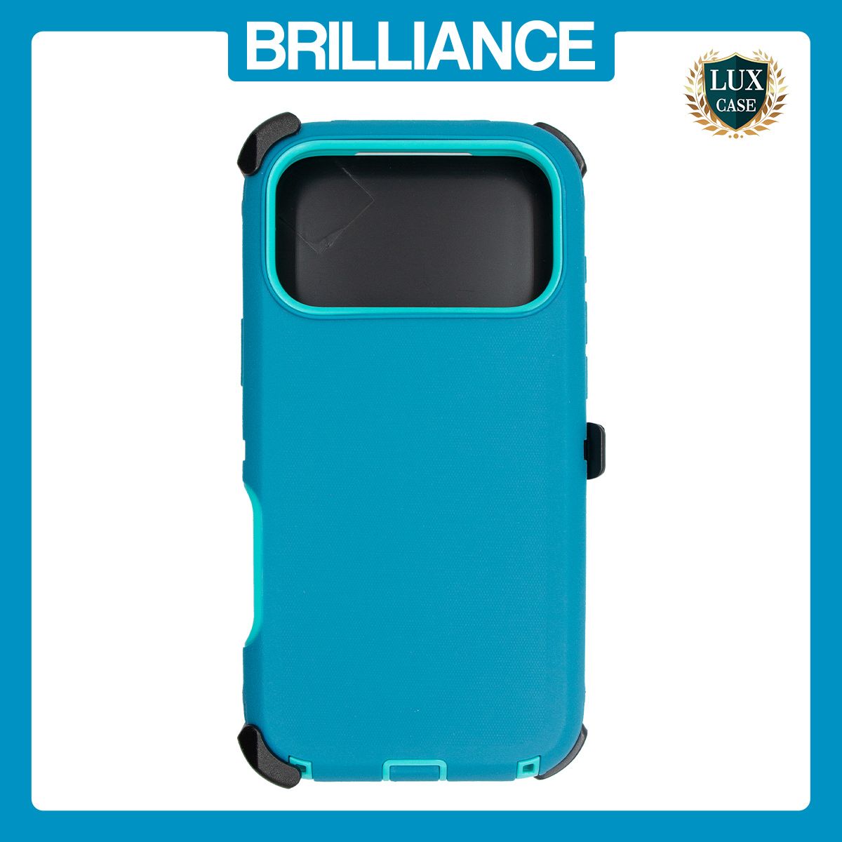 Brilliance HEAVY DUTY iPhone 17 Pro Max (Pro Series) Case Light Blue