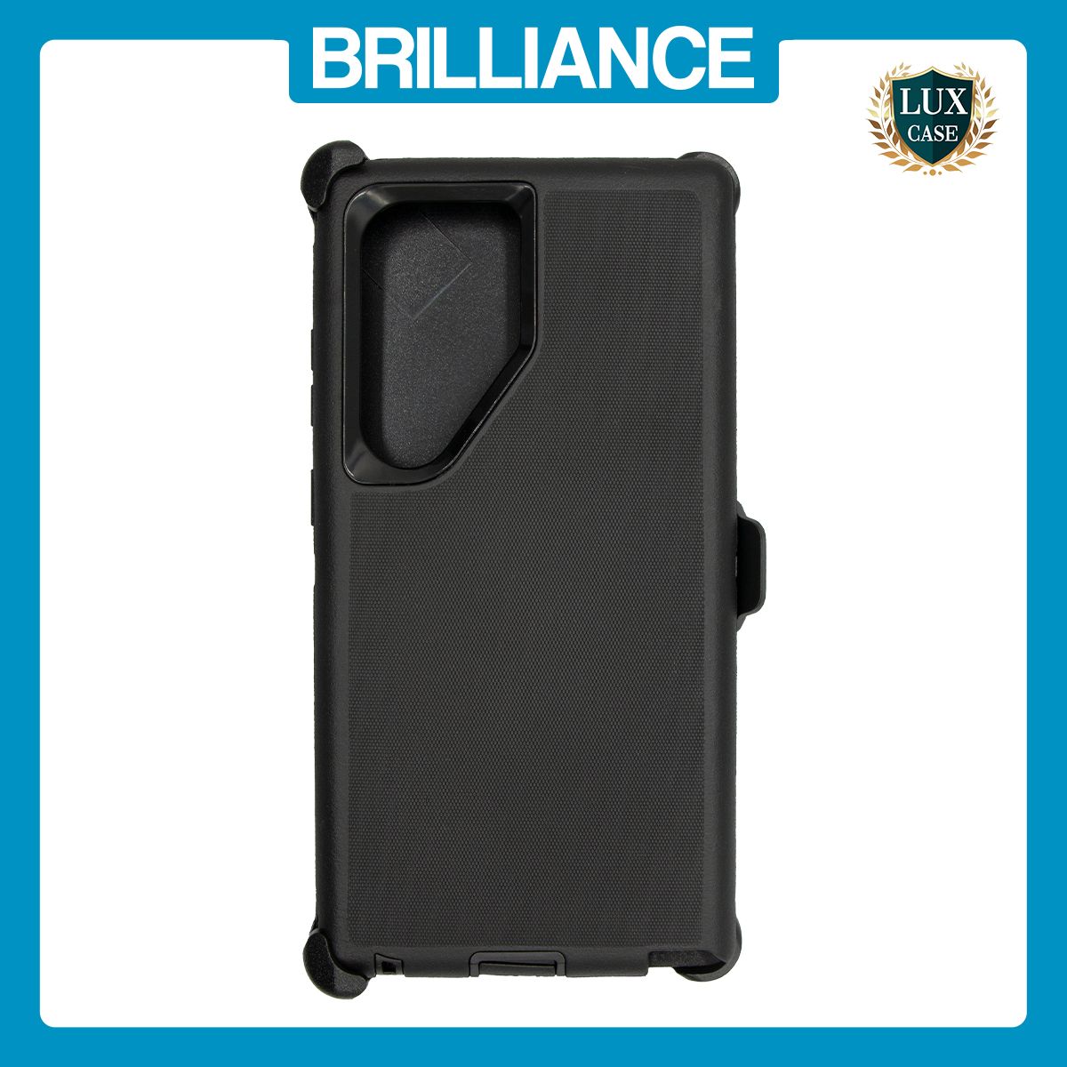 Brilliance HEAVY DUTY Samsung S25 Ultra (Pro Series) Case Black