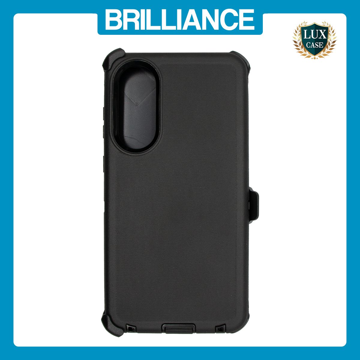 Brilliance HEAVY DUTY Samsung S25 FE (Pro Series) Case Black