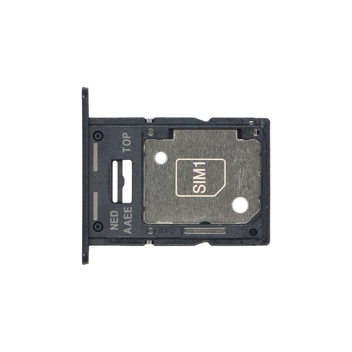 Samsung A15 (A155 / 2023) - Dual Sim Card Tray (Brave Black)