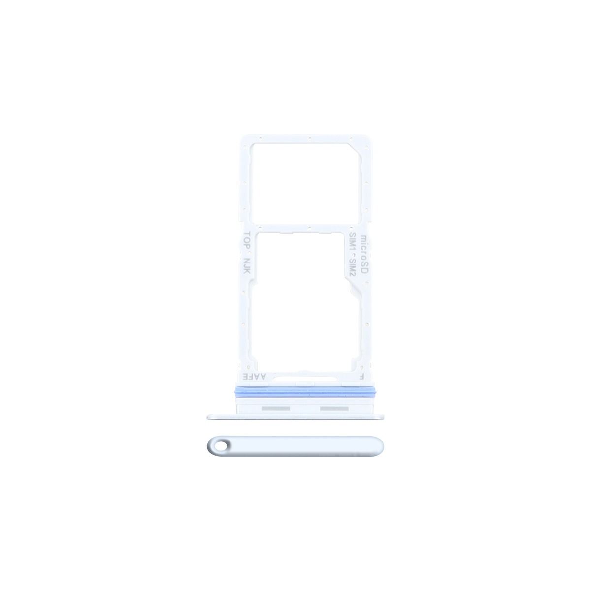 Samsung A16 4G (A165 / 2024) - Single Sim Card Tray (Premium) (Gray)