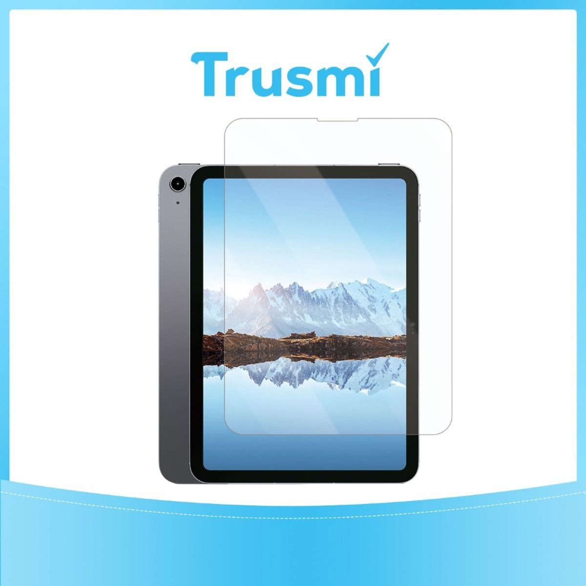 TRUSMI iPad Pro 12.9" 1st / 2nd GEN Tempered Glass In Retail Packaging