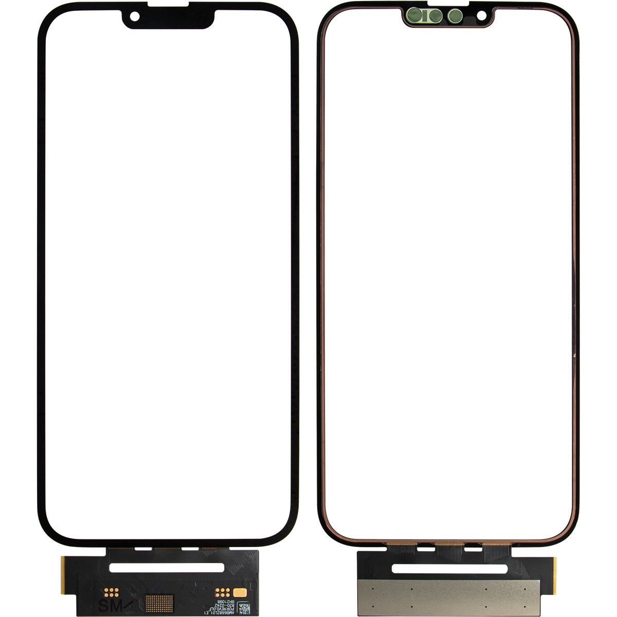 iPhone 13 Pro Max 4 In 1 With Frame Included (Front Glass + OCA + Short Touch + OCA Pre-Installed) (OCA Master)