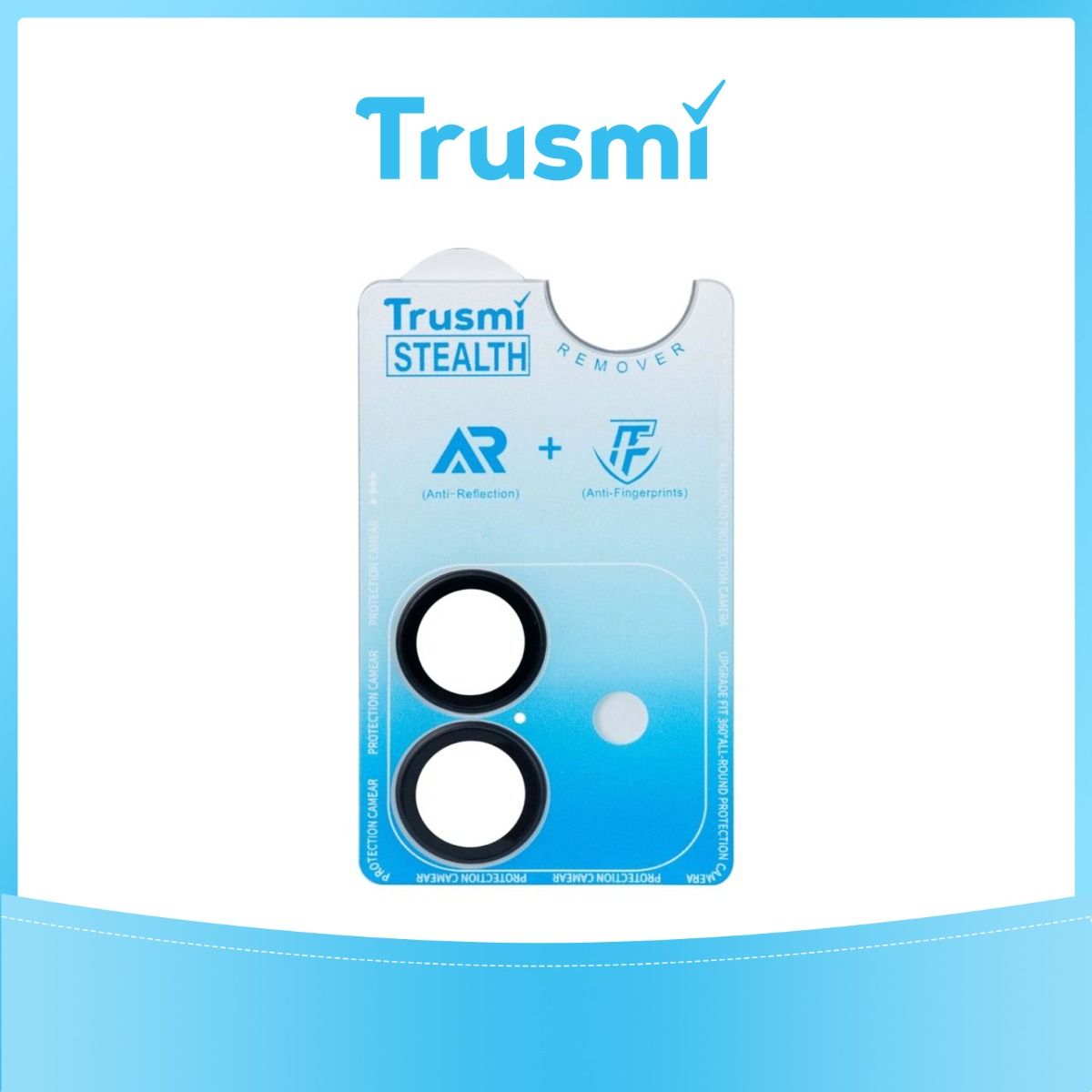 Trusmi iPhone 17 Back Camera Lens Protector Light Green