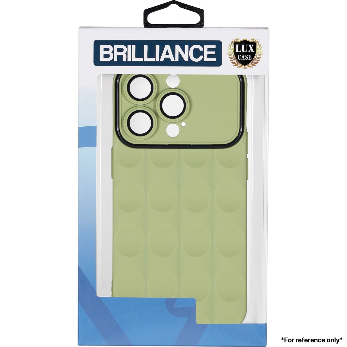 Brilliance LUX iPhone 12 Pro Max Black Frame Gradient Case Green